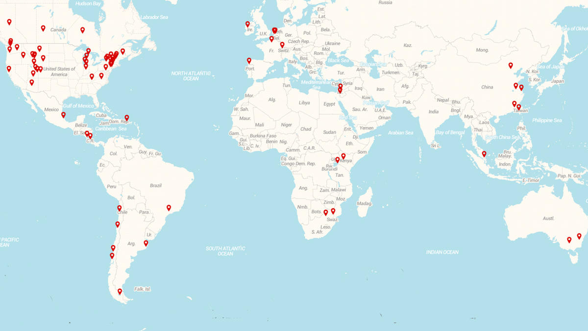 Cary research sites