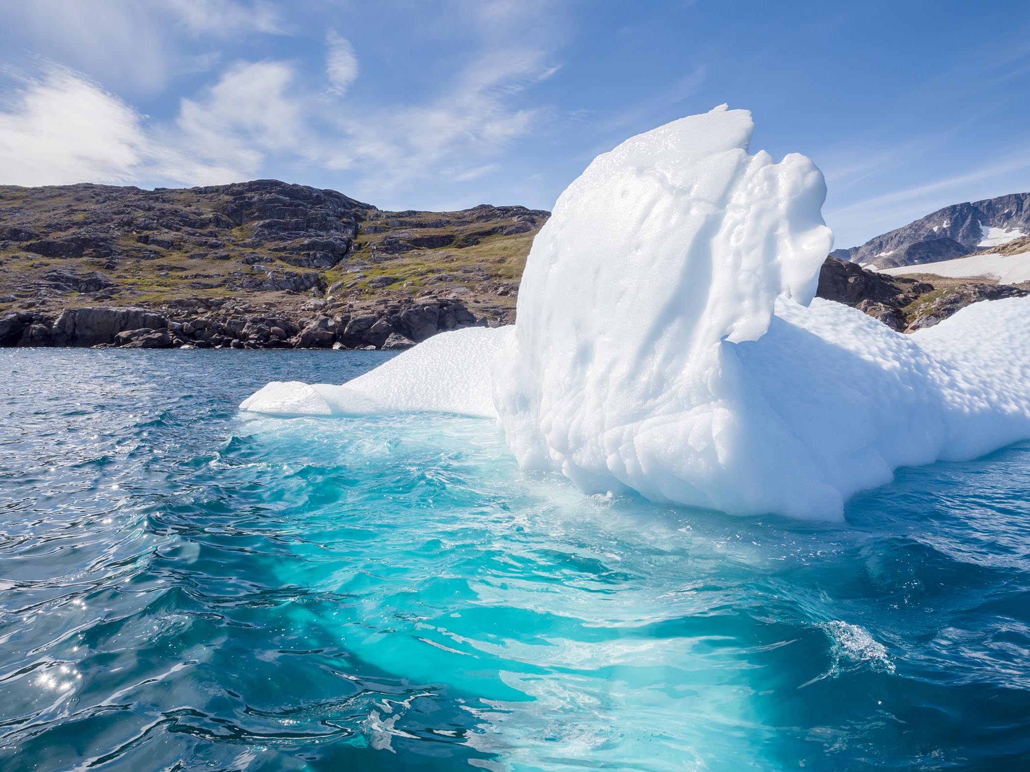 Greenland ice