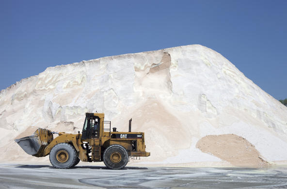 Road salt pile in Boston ©allison cekala