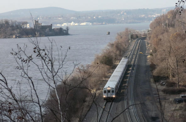 Train on the hudson