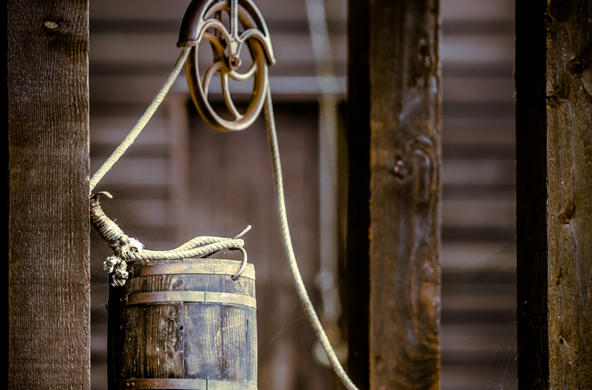 There could be salt in this well!