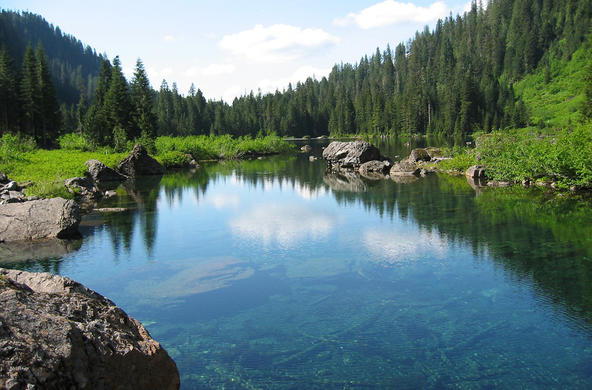 Heather lake, a freshwater lake, may be studied by GLEON