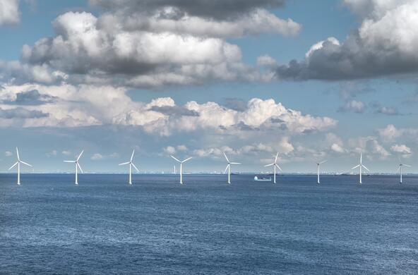 Off-shore wind farm